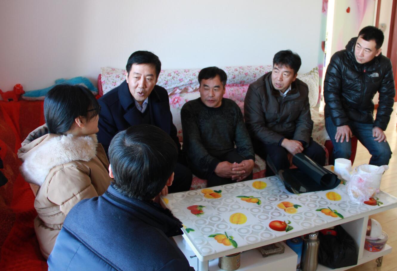 欧亿体育开展寒假家访工作