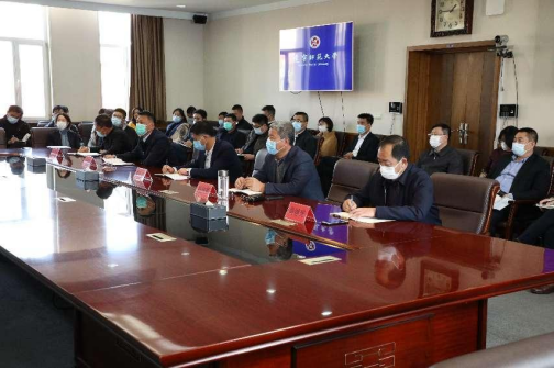 我校设分会场参加党的二十大精神省委宣讲报告会暨全省高校学习党的二十大精神动员部署会