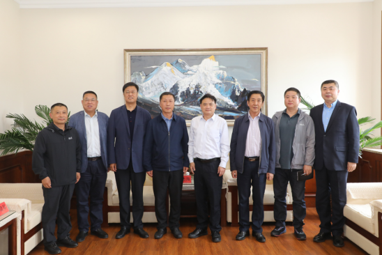 党委书记李雪铭会见锦州师范高等专科学校党委书记孙志海一行