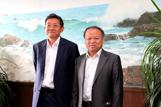 我校与华信信托股份有限公司达成学生就业 创业 实习实训合作意向