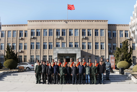 我校举行2023年春季大学生应征入伍欢送仪式