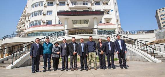 韩增林校长会见台中科技大学访问团