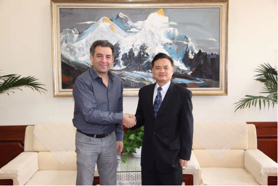 英国莱斯特大学Rodrigo Quian Quiroga教授一行访问我校