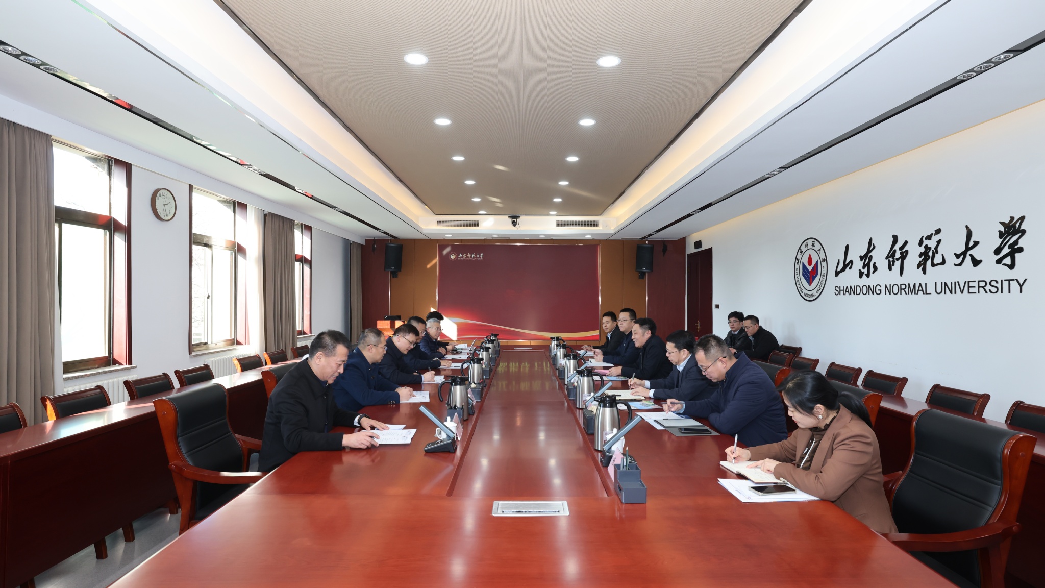 校党委副书记徐昭峰带队赴山东师范大学、福建师范大学考察调研