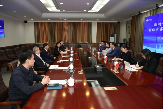 温州肯恩大学副校长杨毅欣到校考察交流