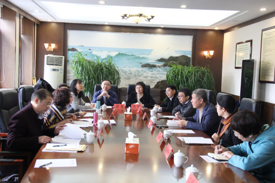 国家语言文字推广基地考察组来我校进行实地考察评审