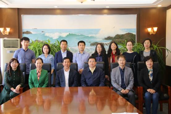 民盟市委会邓长辉副主委一行到我校调研