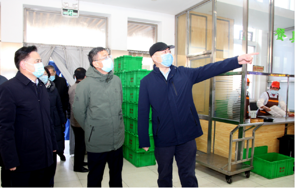大连市委副书记、宣传部部长徐少达到我校检查食品安全和冷链食品疫情防控工作
