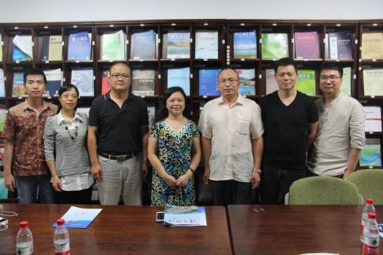广东省社会科学院学者访问我校海洋经济与可持续发展研究中心