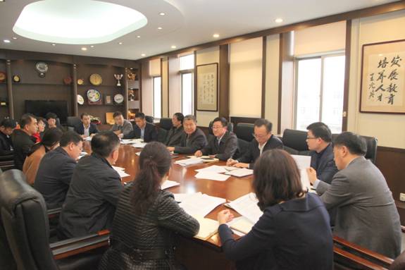 学校召开2017年度“高等教育质量监测国家数据平台”数据采集工作部署会