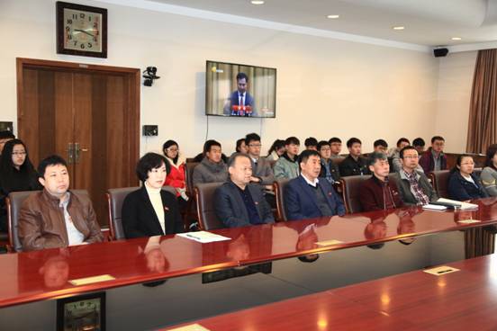 我校组织集中收看辽宁省第十二次党代会