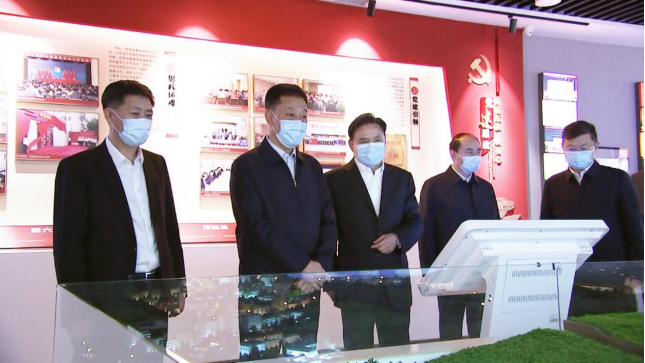 辽宁省委副书记、大连市委书记胡玉亭到我校调研指导