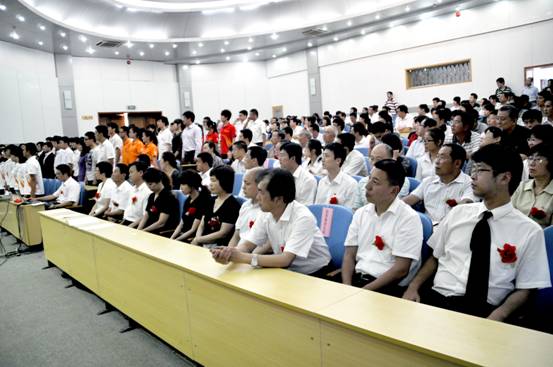 我校隆重召开庆祝建党九十一周年暨创先争优活动阶段总结大会