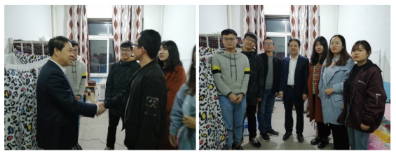 校党委书记宫福清同志走访慰问我校驻村干部