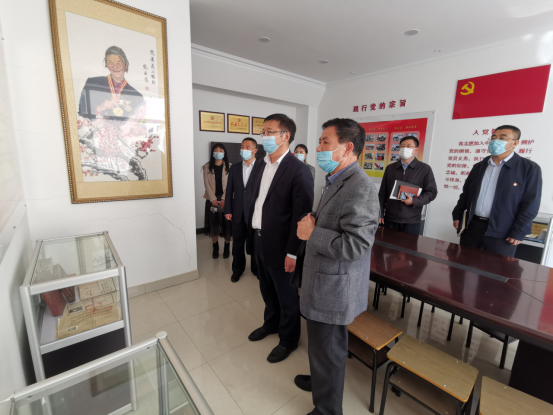 校党委副书记、校长苑晓杰深入基层调研指导党史学习教育工作